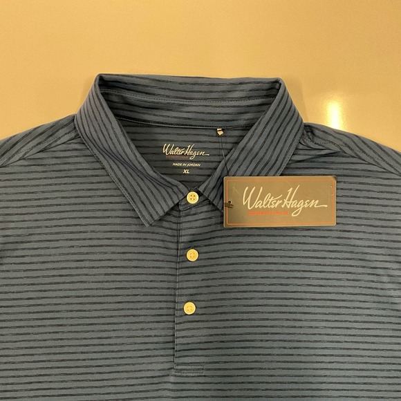 Men’s New With Tags Walter Hagen Essentials Polo Shirt XL Hydro Dri UPF - Picture 4 of 10